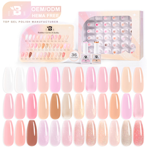 BOZLIN Nueva Fórmula 5 en <span class=keywords><strong>1</strong></span> Gel Constructor de Uñas con Función de Extensión, Gel Líquido UV LED para Salón de Uñas y Uso Doméstico, Marca Privada OEM - Product Image 1