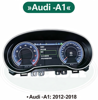 Panel Instrumen Digital LCD Multifungsi untuk Mobil, Speedometer untuk Audi A1 8X 2012-2018, Kualitas Harga Terbaik