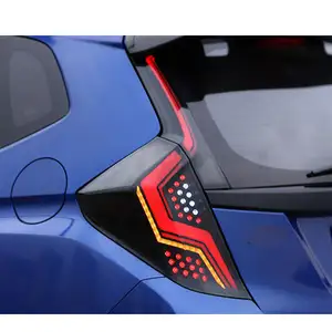 Car Rear Light Modified Tail Lamp jazz Tail Light For Honda Fit Jazz 2021 2022 2023 2024 REAR LIGHT