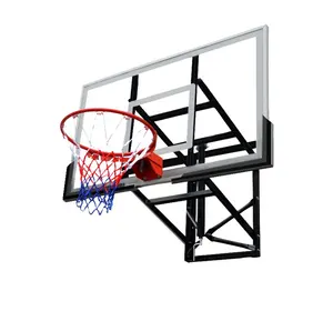 Backboard Backboard SBA305 Adjustable Height Retractable Wall Mounted Basketball Hoop Backboard For Sale