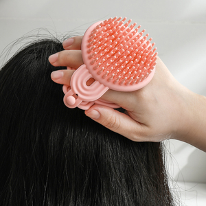 Sanga Muliti-type Luxury Hair Brush <b>Head</b> Shampoo Brush Scalp Care Hair <b>Massager</b> Brush for Dry Damaged Hair - Product Image 6
