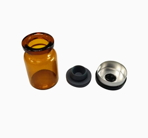 Cosmetic Use <b>Mini</b> Lead-free Glass Childproof Cylinder <b>Bottles</b> Heat Transfer Printed Surface Lids for Grocery Use (Custom Color) - Product Image 4