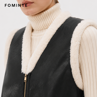 Gilet en daim personnalisé pour femme – Veste sans manches de haute qualité, style décontracté, manteau de créateur de luxe, streetwear avec logo