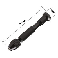 11 pièces 0.8-3.0mm HSS Mini foret hélicoïdal Kit perceuse à main ensemble pour modèle bijoux à bricoler soi-même faisant outil rotatif perceuse outil à main