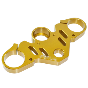 Puente de abrazadera de horquilla superior de árbol triple superior CNC dorado para YAMAHA YZF R15 V4 2021-2022 - Product Image 2