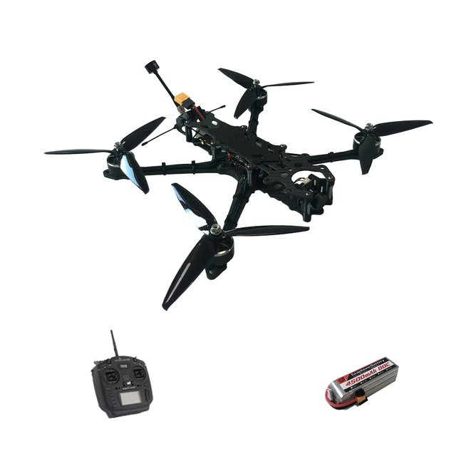 10 Inch FPV Drone with a Flight Distance of 10 Kilometers and a Payload of 33.5-5 Kilograms, GPS Positioning Function