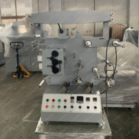 Machine d'impression d'étiquettes en ruban de nylon en tissu flexographique, machine d'impression flexo 8 couleurs pour les textiles d'étiquettes d'entretien des t-shirts