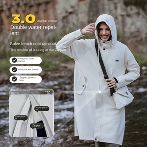 Imperméable anti-pluie long pour hommes pour femmes, batterie de voiture électrique, vêtements d'extérieur pour voyage, imperméable pour <span class=keywords><strong>poncho</strong></span> pour l'équitation - Product Image 5