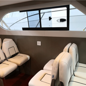 Bateau de patrouille rapide de luxe en fibre de verre, directement de l'usine, pour passagers et pêche en mer, 7.8x2.95x0.6m, profondeur 0.6m - Product Image 4