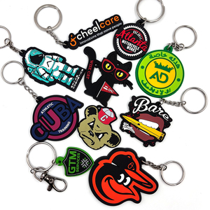 Cá nhân hoá và kinh doanh Quà Tặng mềm PVC móc chìa khóa với 2D và 3D tùy chỉnh của riêng bạn Logo Keychains mềm cao su <span class=keywords><strong>Keychain</strong></span> - Product Image 5