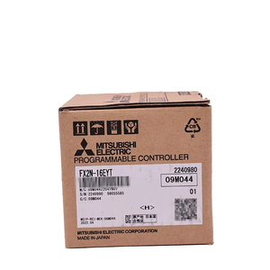 โมดูลสัญญาณเอาต์พุตดิจิตอล PLC FX2n FX2N-16EYT คอนโทรลเลอร์ที่ตั้งโปรแกรมได้ FX2N-16EYR ของแท้ - Product Image 1