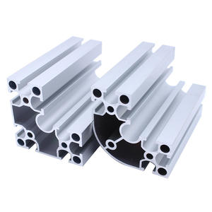 Perfil de Aluminio Industrial Deying, Tubo Cuadrado, Línea Automatizada 6060, Semicircular, Ángulo Recto, Aleación, Estándar Nacional 6630R - Product Image 1