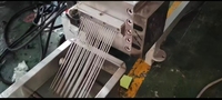 Granulateur à vis simple à refroidissement par eau de moteur haute efficacité SJ-110/120 37 kW pour le recyclage des déchets plastiques HDPE/LDPE/PP