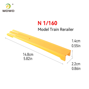 Rampa de Reacondicionamiento para Trenes a <span class=keywords><strong>Escala</strong></span> HO 1:87 <span class=keywords><strong>N</strong></span> 1:160, Doble <span class=keywords><strong>Escala</strong></span>, Fácil Carga, para Maquetas Ferroviarias, Accesorio para Aficionados - Product Image 6