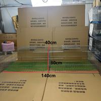 Cage à volailles pliable robuste en acier galvanisé de luxe, poulailler extérieur renforcé pour canards et pigeons