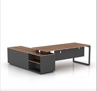 Offre Spéciale moderne chêne bureau directeur bureau petit mobilier de maison avec bois couleur salle à manger école salon PDG bureau certifié CE