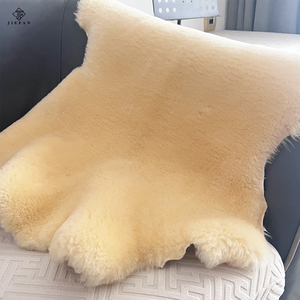 Chất Lượng Cao Dài Len Da Cừu Pelt Cao Cấp Động Vật Lông Cho Cao Cấp Phòng Khách Trang Trí Mật Độ Cao Len - Product Image 1