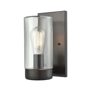 Традиционный Классический светильник E26 для светильника на открытом воздухе водонепроницаемый декоративный прозрачный стеклянный садовый светильник