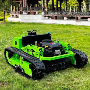 New Hot Sales Remote Control <strong>Lawn</strong> <strong>Mower</strong> with <strong>Push</strong> Shovel Crawler Chassis Adaptable to All Kinds of Terrain CE Certification - Product Image 1