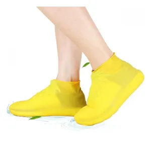 Protezione per scarpe antiscivolo e antiscivolo per scarpe impermeabili in Silicone antipioggia Unisex