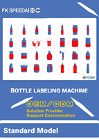Etiqueteuse pneumatique étiqueteuse d'autocollants pour bouteilles rondes avec imprimante de date Etiqueteuse de date d'expiration