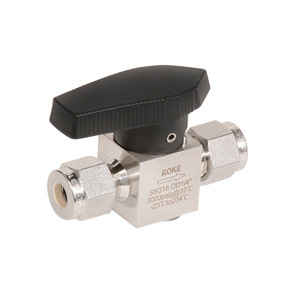 วาล์วแฮนด์ปลั๊ก SS316 OD1/4 3000psi 23C ถึง 204C สำหรับใช้ในอุตสาหกรรม - Product Image 1