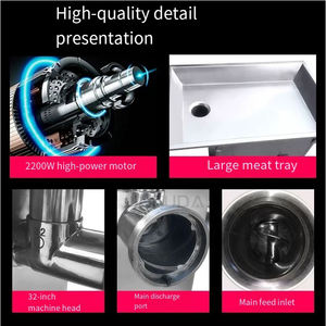 Maquinaria <span class=keywords><strong>de</strong></span> procesamiento <span class=keywords><strong>de</strong></span> <span class=keywords><strong>carne</strong></span> <span class=keywords><strong>de</strong></span> uso industrial global, máquina picadora <span class=keywords><strong>de</strong></span> <span class=keywords><strong>carne</strong></span> fresca <span class=keywords><strong>de</strong></span> bloque grande, máquina para <span class=keywords><strong>picar</strong></span> - Product Image 5