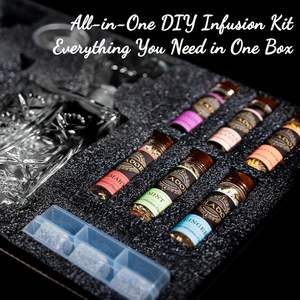 <span class=keywords><strong>Kit</strong></span> d'infusion d'alcool 12 herbes naturelles Whisky Tequila Vodka Gin <span class=keywords><strong>Rhum</strong></span> |   Spiritueux Aromatisés à Faire Soi-Même Portion Individuelle Bar à Domicile Cadeau |   Fabriqué - Product Image 2