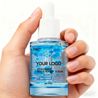 Sérum Coréen Personnalisé Hydratant Multi-Peptides PDRN pour le Visage et le Corps, Eau Éclatante et Apaisante, 30ml – Vente en Gros