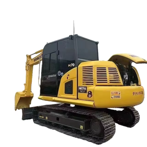 Escavatore Mini <span class=keywords><strong>Komatsu</strong></span> <span class=keywords><strong>PC70</strong></span> Originale Giapponese da 7 Tonnellate con Pompa Idraulica, Motore Diesel e Benna per Vendita all'Ingrosso - Product Image 1