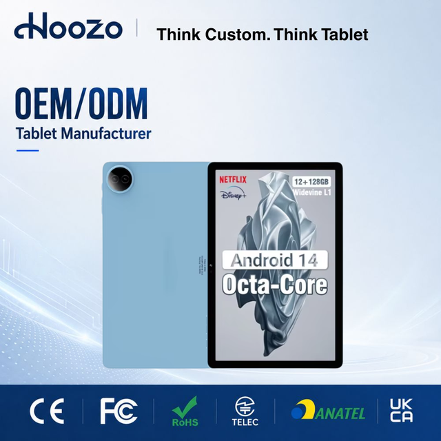Auto-Power on 10.95" A523 Android 14 Tablet for Interactive Cataloging & Unattended Information Kiosk Signage Station