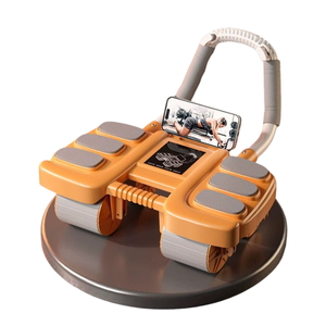 Coosport מפעל כושר ישיר חדש 4 גלגל abs רולר פלדה גלגל בטן גלגל eva מכונת שקופיות - Product Image 3