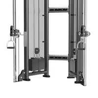 Rack d'entraînement fonctionnel multi-réglable pour la gymnastique Câble croisé Musculation Jambes arrière Exercice Système de poulie réglable