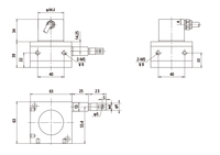 Transducteur d'extension de câble Capteur de position de tirage de fil de 2000mm pour la mesure de longueur