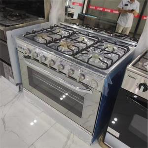 Cucina <span class=keywords><strong>a</strong></span> <span class=keywords><strong>Gas</strong></span> Verticale Personalizzata <span class=keywords><strong>a</strong></span> 6 Fuochi in Acciaio Inox con Copertura in Vetro, Forno di Grande Capacità 102L per Uso Domestico e Esterno - Product Image 3