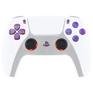 EXtremeRate Custom DTF Led Kit Led Light up Button Kits for PS5 Controller