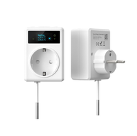 Nouvelle conception de thermostat intelligent Wifi OLED pour la climatisation et le chauffage, contrôleur de température pour les composants du système CVC