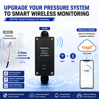 Transmisor de Nivel de Líquido Inteligente NOVA NPL301 Tuya Solar 4G/NB-IoT, 4-20mA, IP68, Kit de Sensor Sumergible