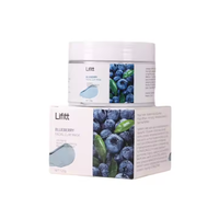 LIFITT Masker Tanah Liat Penghilang Komedo Perawatan Jerawat Pemutih Melembapkan Anti-Penuaan Blueberry