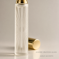 Flacons de parfum vides personnalisés, vaporisateur de voyage avec capuchon doré, mini flacon atomiseur rechargeable, boîte de présentation en gros, 480 pièces