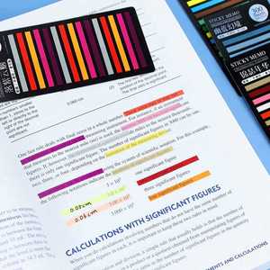 Pegatinas de Índice Transparentes Autoadhesivas, Notas Fluorescentes para Uso en la Oficina, el Hogar o la Escuela - Product Image 2