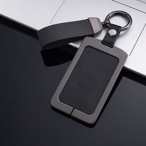 Housse de protection pour clé de voiture en cuir en alliage de Zinc pour Toyota Hilux Corolla Hiace Yaris Camry Fortuner - Product Image 6