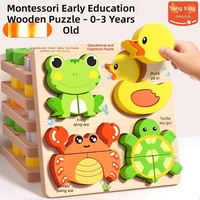 Jouets pour enfants, puzzle 3D à assembler, puzzle éducatif précoce, blocs de correspondance