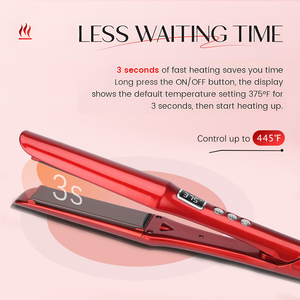 Fer à lisser professionnel à affichage numérique, outils de <span class=keywords><strong>coiffure</strong></span> de qualité supérieure, fer à lisser professionnel avec logo personnalisé - Product Image 5