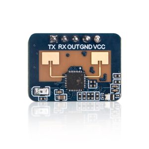 Module de capteur radar de présence humaine LD2410C HLK-LD2410 port série IO 24GHz bande ISM ondes millimétriques CI sans contact - Product Image 1