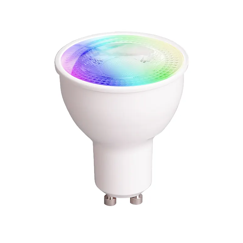 YEELIGHT dimmable gu10 Smart bulb Multicolor Lights lighting bulb rgb google amazon alexa gu10 led bulb color