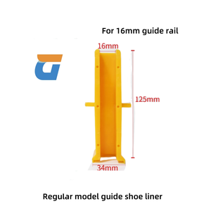 <span class=keywords><strong>Para</strong></span> guía <span class=keywords><strong>de</strong></span> elevador <span class=keywords><strong>de</strong></span> diseño moderno, revestimiento <span class=keywords><strong>de</strong></span> maletero 125*9 y 125*10 <span class=keywords><strong>para</strong></span> guía superior <span class=keywords><strong>de</strong></span> coche <span class=keywords><strong>de</strong></span> contrapeso deslizante <span class=keywords><strong>de</strong></span> riel principal <span class=keywords><strong>de</strong></span> Hotel - Product Image 3