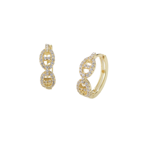 Elegant Four-Prong Cushion Cut Moissanite <b>Stud</b> Earrings - Product Image 1