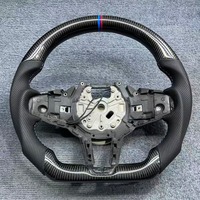 Volant sport en fibre de carbone et cuir pour F10 F20 F30 F32 F36 F80 F82 M3 M4 M Sport, vente en gros