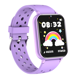 Montre connectée amusante pour enfants avec jeu de puzzle, musique, moniteur de fréquence cardiaque, suivi de santé, appel vocal IA <span class=keywords><strong>et</strong></span> étanchéité - Product Image 4